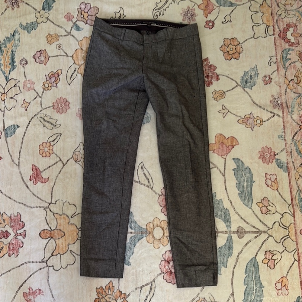 Banana Republic Gray Sloan Dress Pants Slim-Fit